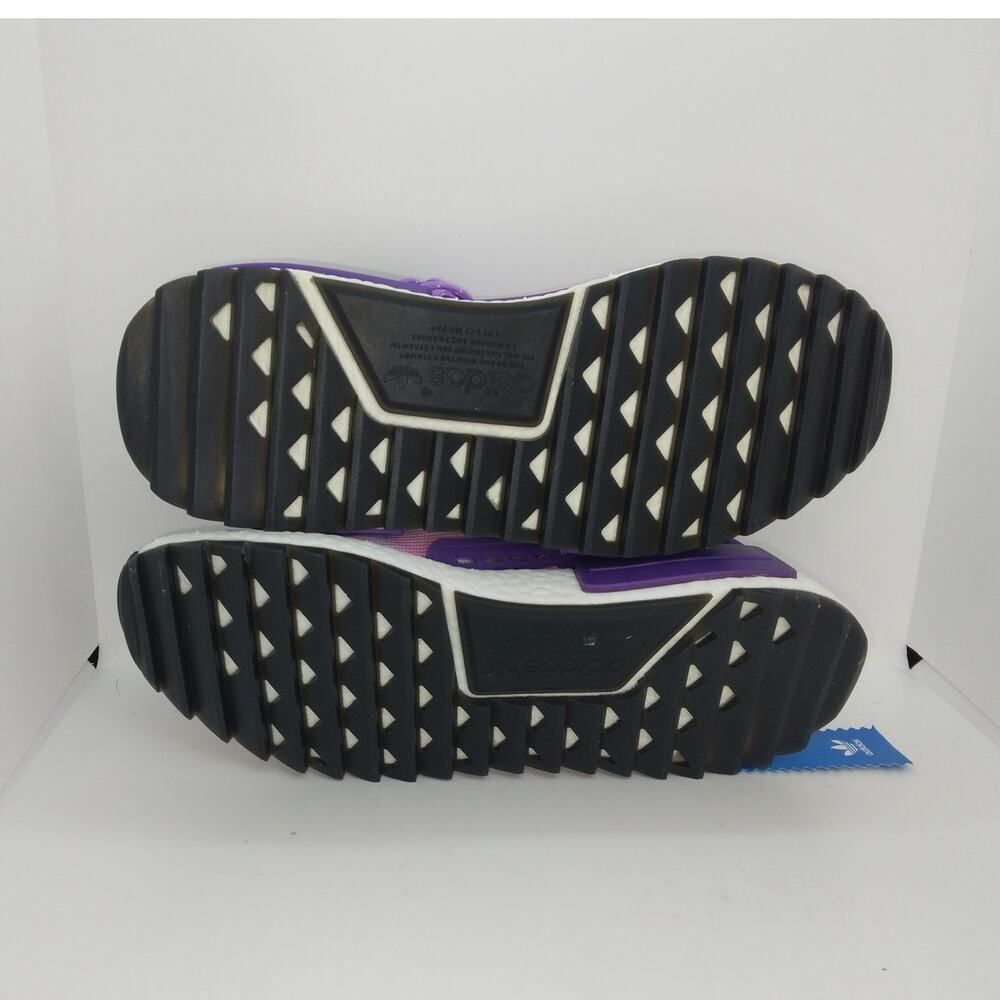ADIDAS NMD Human Race Mens New w/Tags Purple/Teal Athletic Sneakers - sz. 10 - Picture 5 of 6